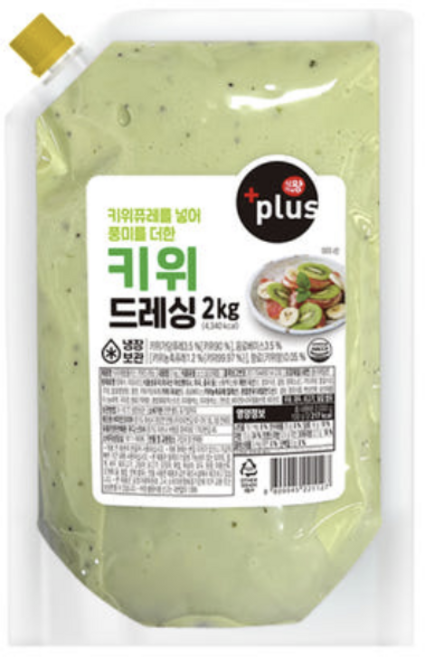 바이오푸드몰_식자재왕 키위드레싱 2kg, 4개