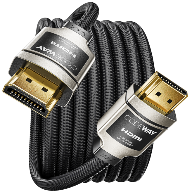 블랙파이 4중차폐 v2.1 HDMI 케이블 8K ULTRA HIGH SPEED, 5m, 1개