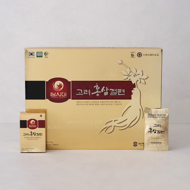 삼시대 고려 홍삼 절편 선물세트 (20g x 10개), 200g, 1개