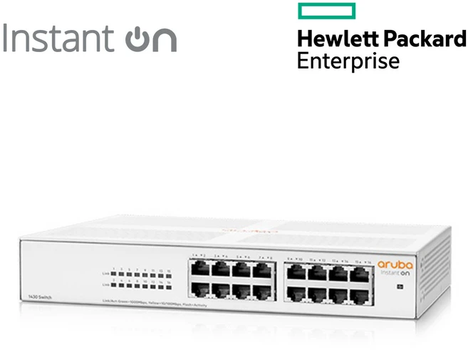 HPE Networking Instant On 1430 16G [비관리형/1Gbps 16Port] 모델명 R8R47A - 쿠팡
