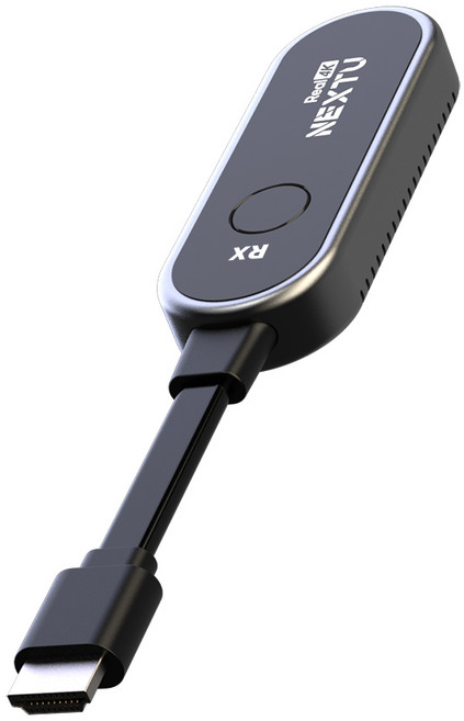 NEXTU 4207HDW-R 미라제 HDMI 4K 프리젠테이션 화면공유 HDMI타입 무선 미러링 동글 수신기, 1개