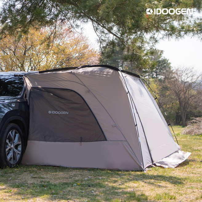 아이두젠 모빌리티 A1 차박 쉘터 도킹 카 차량용 텐트, 라이트그레이 대(190cm) + 패밀리패키지, 상세설명 참조