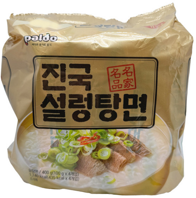 팔도 진국 설렁탕면 봉지라면 멀티팩, 1개