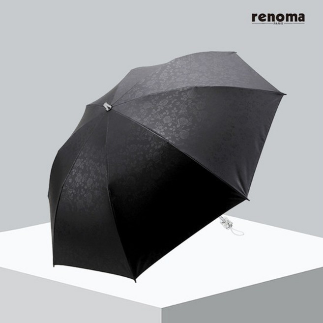로즈홀릭 엠보 패턴 자외선 차단/차광율 99.9% 차광 암막 2단 우양산 (우산 겸 양산) RSP-2102