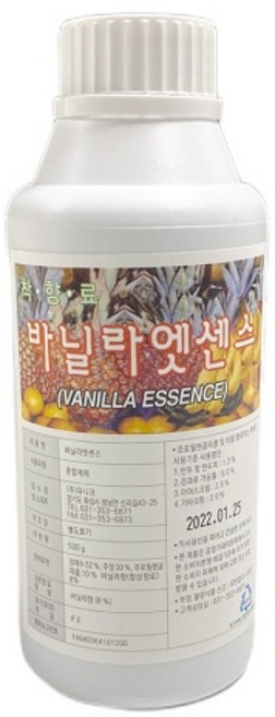 유니크 바닐라엣센스, 500g, 1개