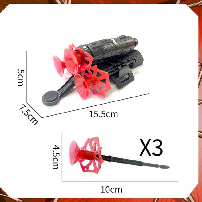 웹슈터 거미줄발사기 용 스파이더 역할 놀이 장난감 스파이더웹 슈터 히어로 런처 손목 세트 키즈 슈퍼 코스프레