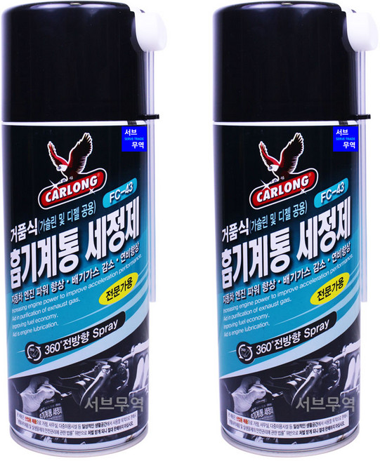 거품식 스로틀바디 크리너 트로틀바디 세척제 캬브레타 흡기 크리닝 디젤 가솔린, 2개