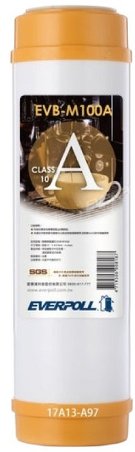 愛科濾淨EVERPOLL 樹脂濾芯 軟化水質 除石灰質 除水垢, 1個, EVB-M100A