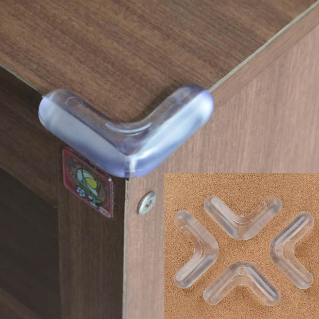 코너 보호대 4p 방지 선물 장식 안전 소품 몰딩