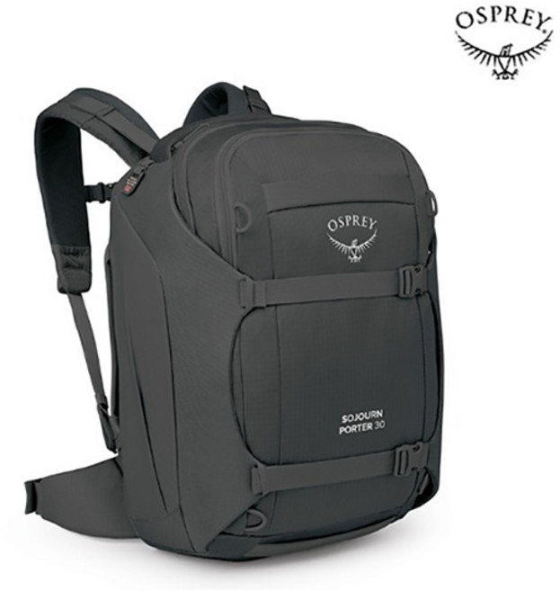 [오스프리] Sojourn Porter Travel Pack 30 - Black/ZD / OPE1ABT001