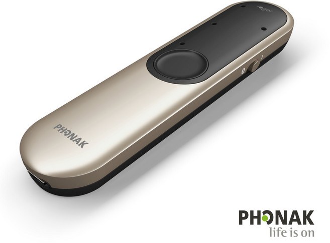 포낙 보청기 로저 온 iN (Roger On iN) 무선 악세사리, 1개, Roger On iN