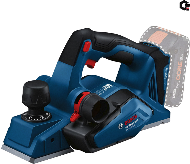 보쉬 무선 전동대패 충전대패 GHO18V-26 (배터리X 충전기X) BL 베어툴, 1개