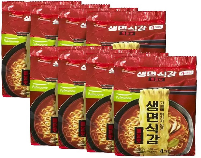 생면식감 매운맛 95.9g, 32개