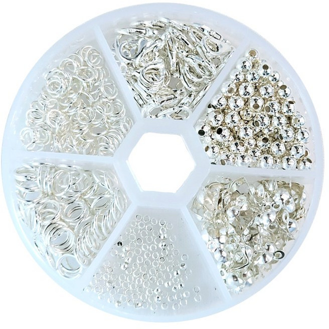 루앤블리 부자재 풀키트 7종 부자재 세트, 1개, 밝은 실버