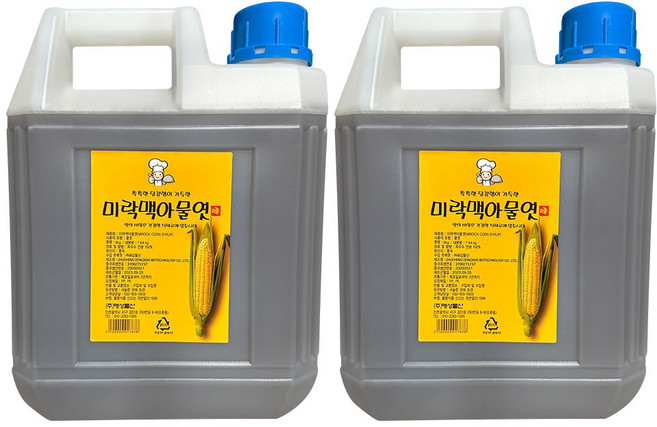 미락 맥아물엿8kg, 2개, 8kg