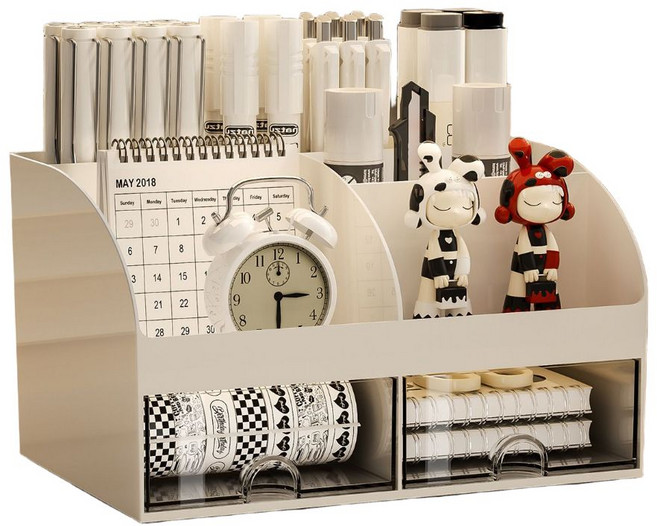 미니멀랩 책상연필꽂이정리함, 1개, 화이트