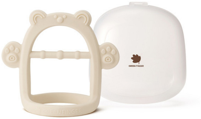 그린핑거 베베그로우 베어 손목치발기 1P (크림), 1개