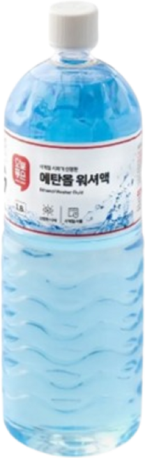 KCC 프리미엄 에탄올 워셔액, 1.8L, 2개