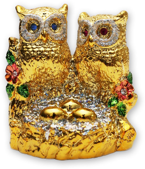 황금알 부엉이 장식소품 국산 수제 재물 복 집들이 개업선물 인테리어