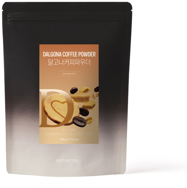 네이쳐티 달고나커피파우더 700G, 1개, 1개입