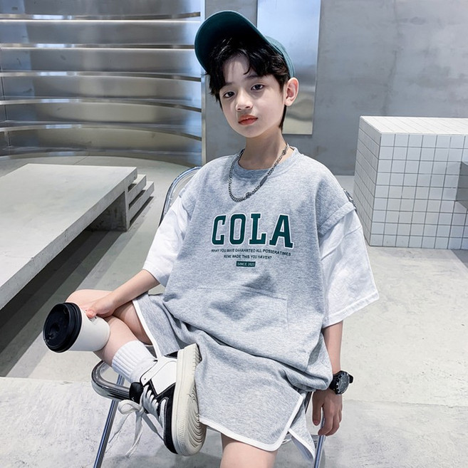 (바로배송) 마이슈마켓 주니어 남아 상하복 세트 초등학생 중학생 반팔 반바지 상하복 여름