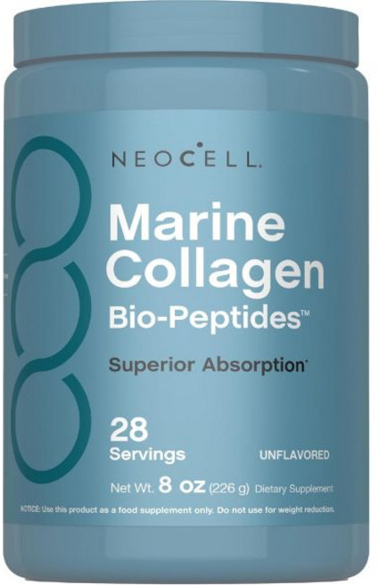NeoCell Marine Collagen Peptides Powder | 8 oz | Unflavored | Superior Absorption | Hair Skin &, NeoCell Marine Collagen Peptid