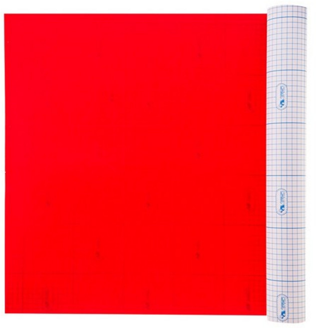 청양토이 규격롤 칼라펠트 3마 접착, RedColor, 4개