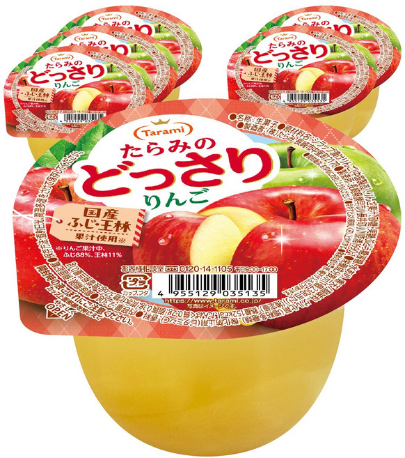 타라미 듬뿍 사과, 230g, 6개