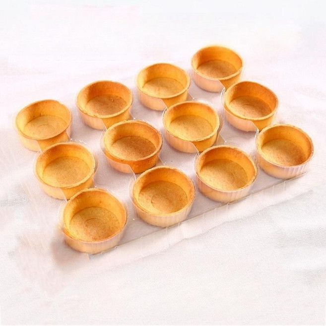 타르트쉘 쿠키 타르트지 베이스 비스킷 파이지 타르트틀 바닥 타르틀렛, 오리지널120gx24입