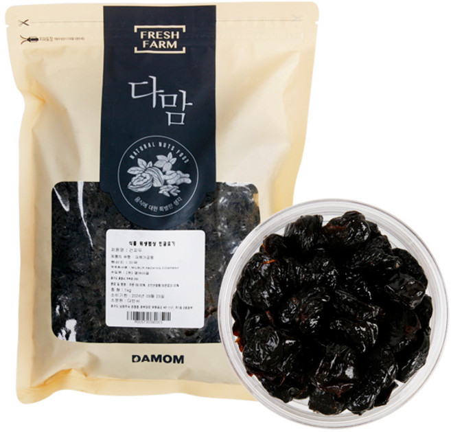 다맘 미국산 건자두 1kg/프룬 푸룬, 1kg, 1개