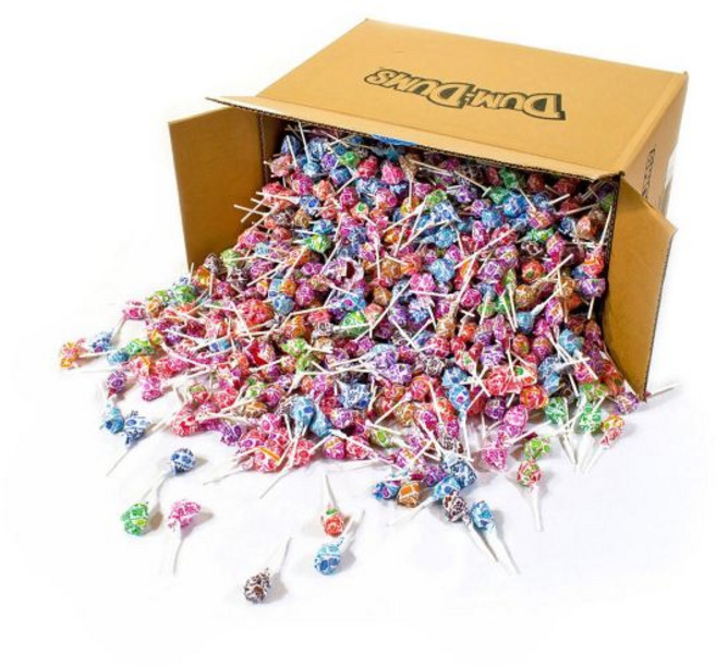 덤덤 팝스 모듬 플레이버 롤리팝스 30LB 벌크