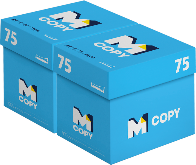 M COPY 복사용지 A4 75g 2BOX 5000매, 단품, 2박스
