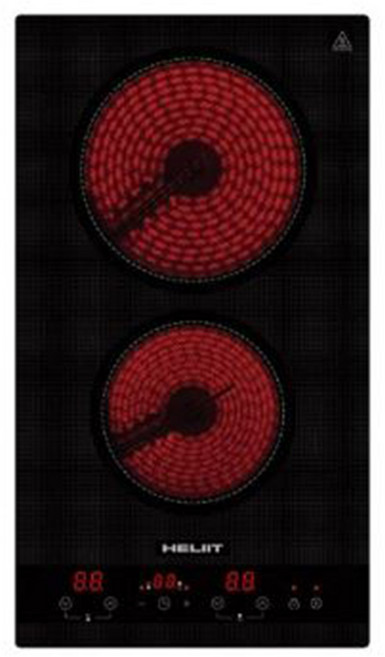 굿플러스 2구 하이라이트 슬림세라믹 글라스 상판 전기레인지AE-200HA, 빌트인, AE-200HA