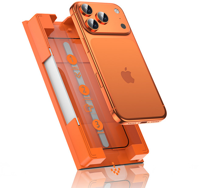 IMCHEN 사생활 보호 강화유리 휴대폰 액정보호필름 2p 세트, 2개