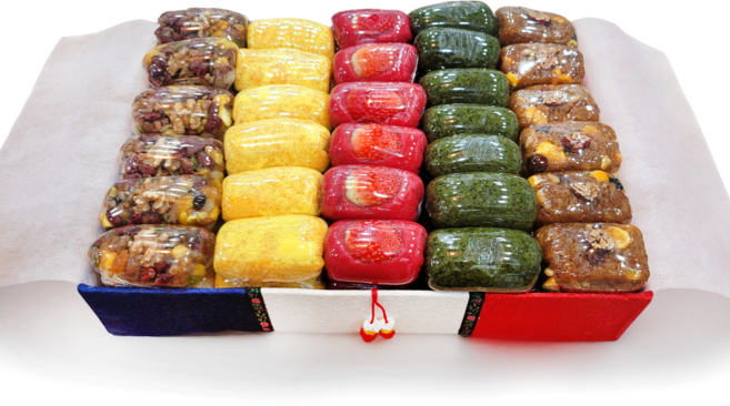 이바지(예단)떡, 떡높이2단5가지떡 1세트, 1개