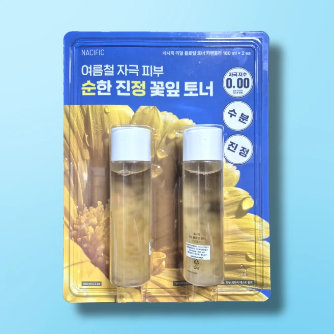 네시픽 리얼 플로럴 토너 카렌둘라 180ml x 2 기획세트, 2개, 180g - 쿠팡