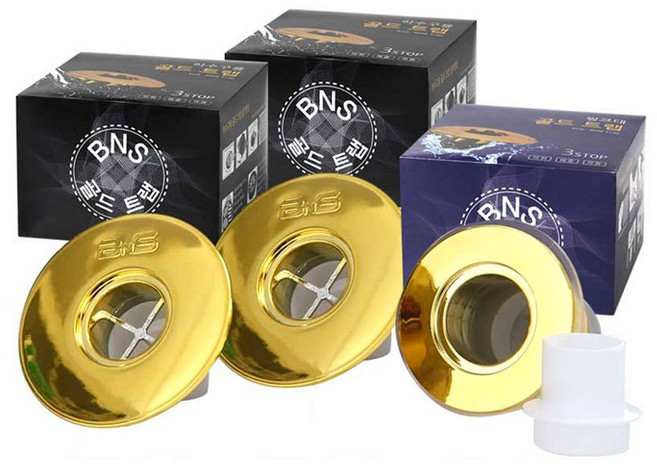 BNS 골드트랩 배수구왕 냄새 악취제거 벌레차단, 3개