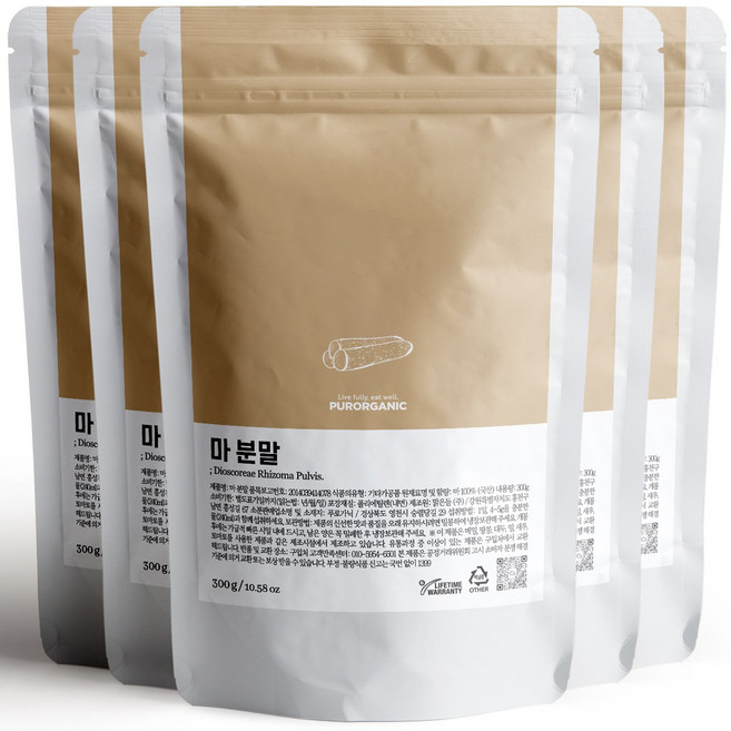 푸로가닉 안동 마분말, 5개, 300g