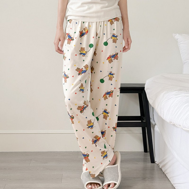 바바 남녀공용 너무편한 캐릭터 파자마바지 홈웨어