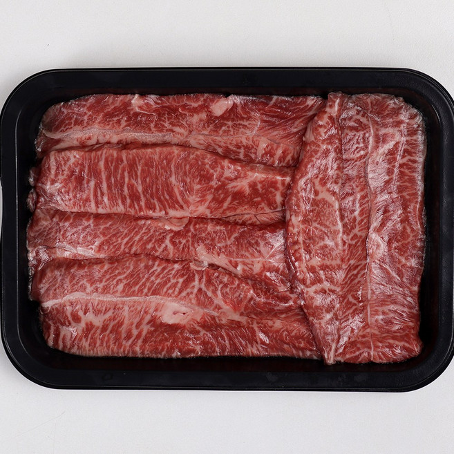 한우 투뿔 부채살 200g 구이용 소고기 1++등급, 1