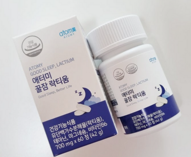 애터미 꿀잠 락티움 60정 X 2개