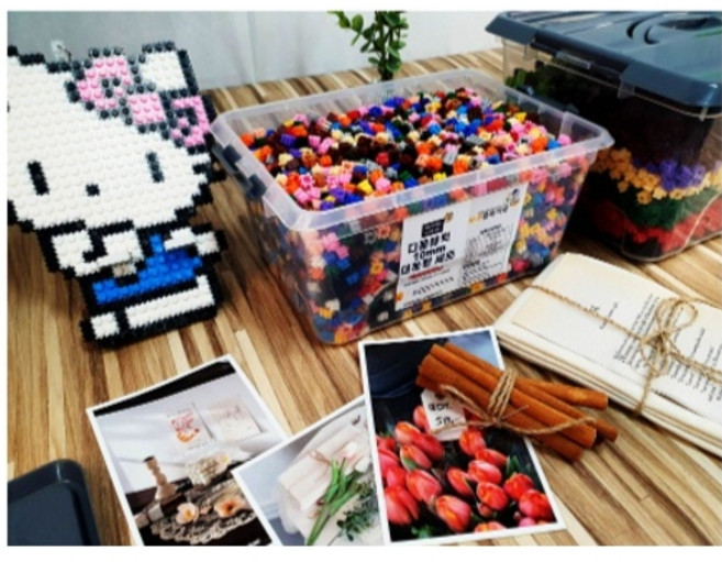 대용량 디폼블럭 대용량 세트 도안책자 캐릭터 도안 어린이 선물 놀이방 키움센터 방과후 유치원 어린이집 교구, 1세트, 10000개세트