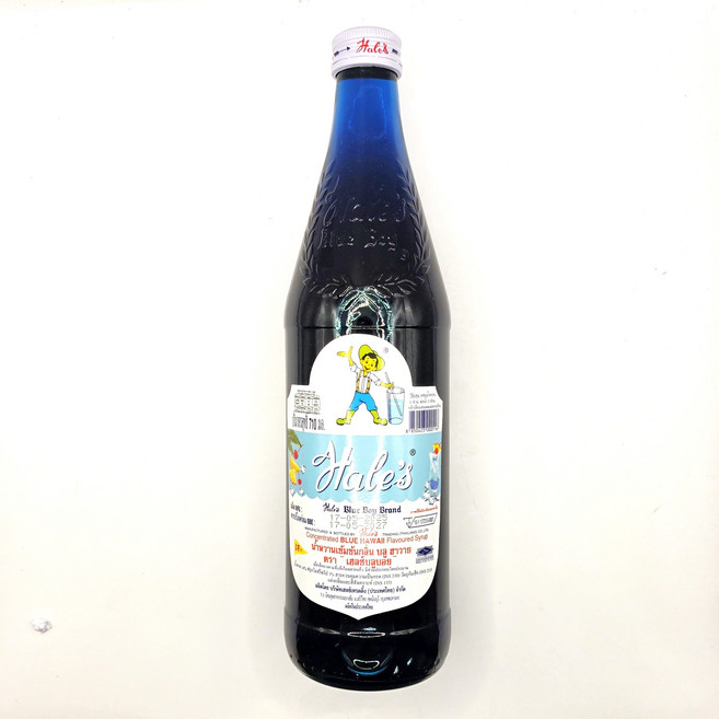 할리스 블루보이 블루하와이향 HALES BLUE BOY worldfood, 710ml, 1개