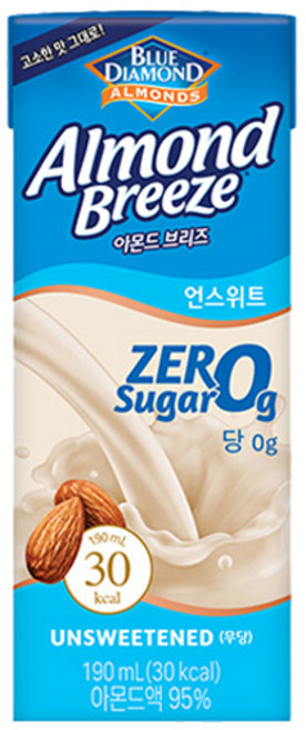 매일 아몬드브리즈 언스위트 190ml 12개입, 12개