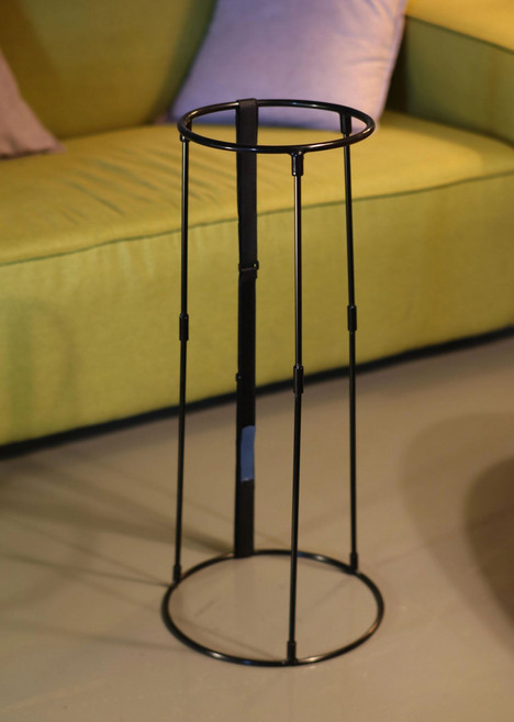 젬배 스탠드 거치대 공연 휴대용 젬베 프레임 브라켓 바퀴 지지대, 1개, B형 스탠딩 스탠드 목북