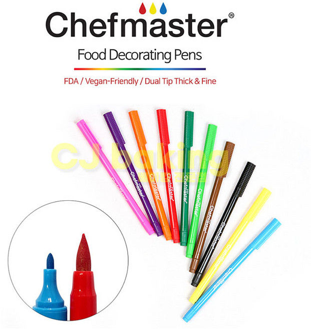 셰프마스터 식용펜 푸드마커 푸드데코레이팅펜 바이올렛(26년8월28일), 1.8g, 1개