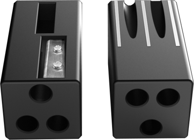 반영구재료 3세대 디자인 펜슬깍이 세트 샤프너 임뷰티, 펜슬깍이 단품(커터칼 제외), 1개