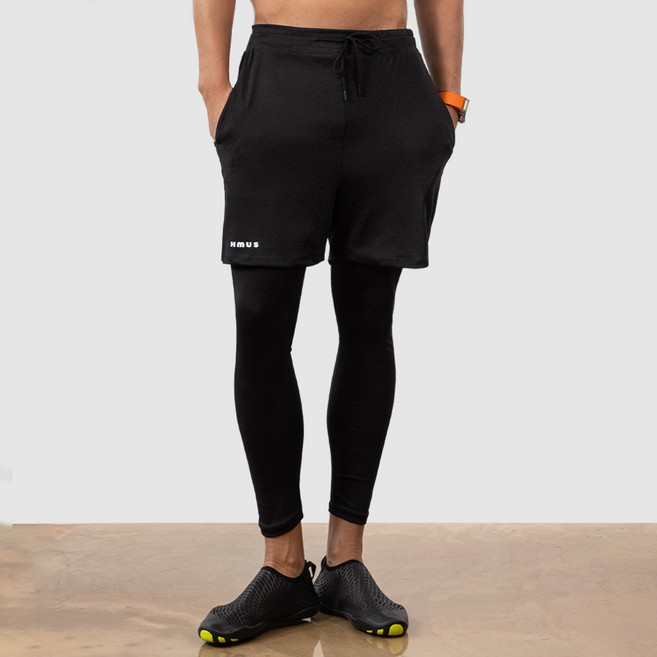 남자 트렁크 워터 레깅스 일체형 팬츠 래쉬가드 수영복 반바지 하의 비치웨어 자외선차단