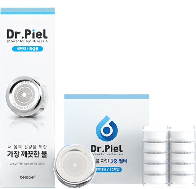 닥터피엘 세면대용+리필필터 10개입, 1개, 닥터피엘 세면대용 필터