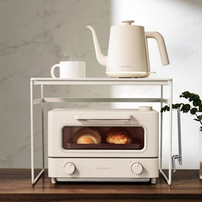 제니퍼룸 신혼가전 선물 세트스팀 오븐토스터 + 전기 드립포트, 오트밀 JRK-OT1201SOM, 오트밀 JRK-KT0801OM